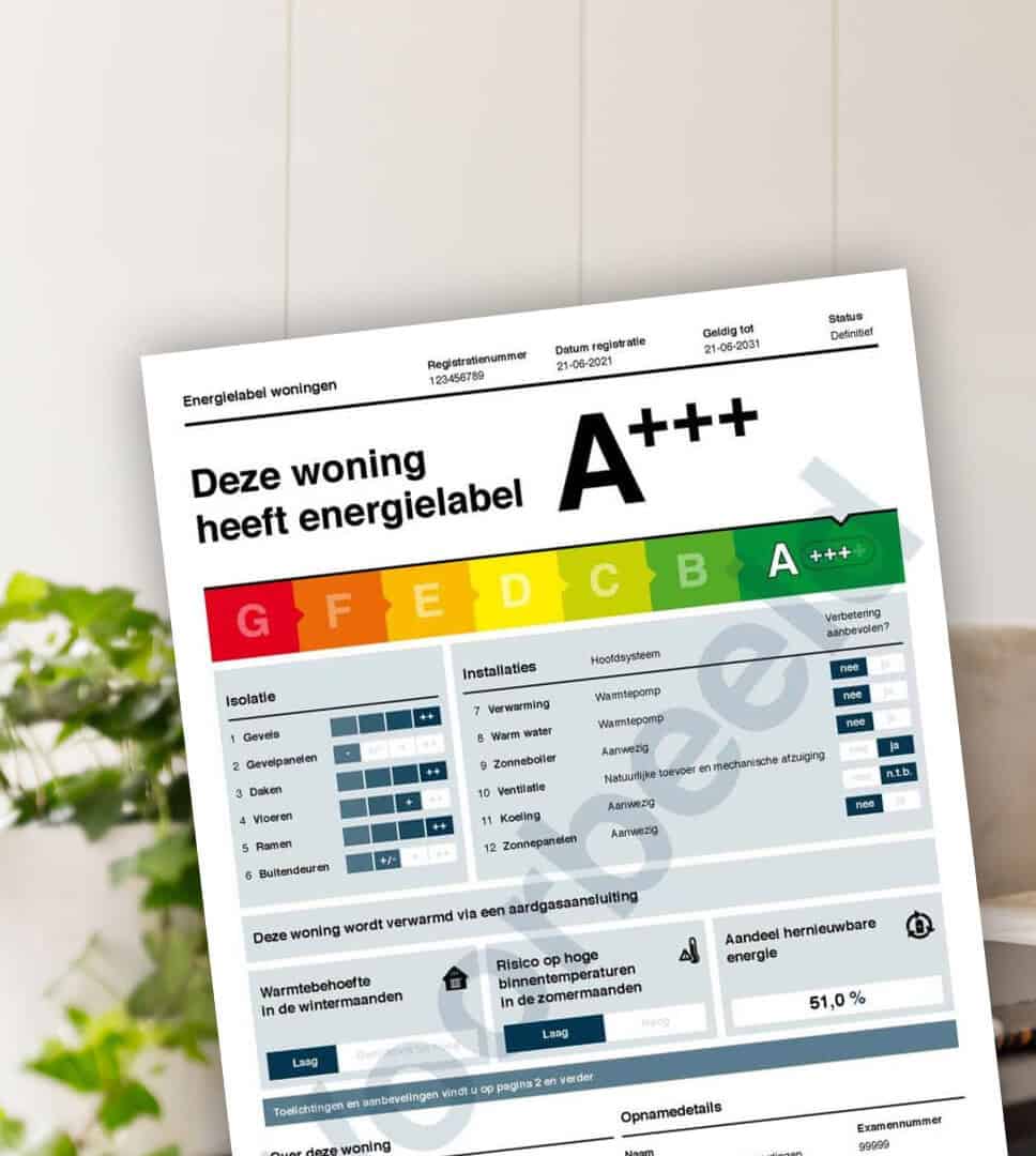 Energielabel aanvragen Sittard